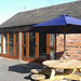 Spinney View Barn Courtyard